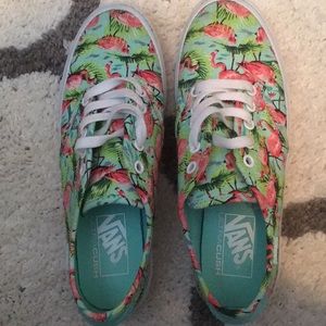 Flamingo printed vans - 7
